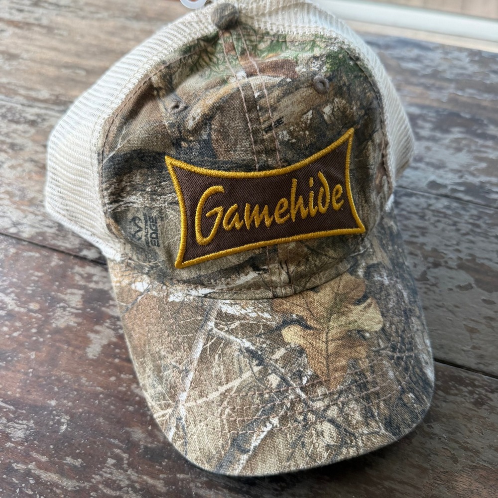 Gamehide Realtree Edge Camo Trucker Hat Snapback Paramount Outdoors BC9-RE